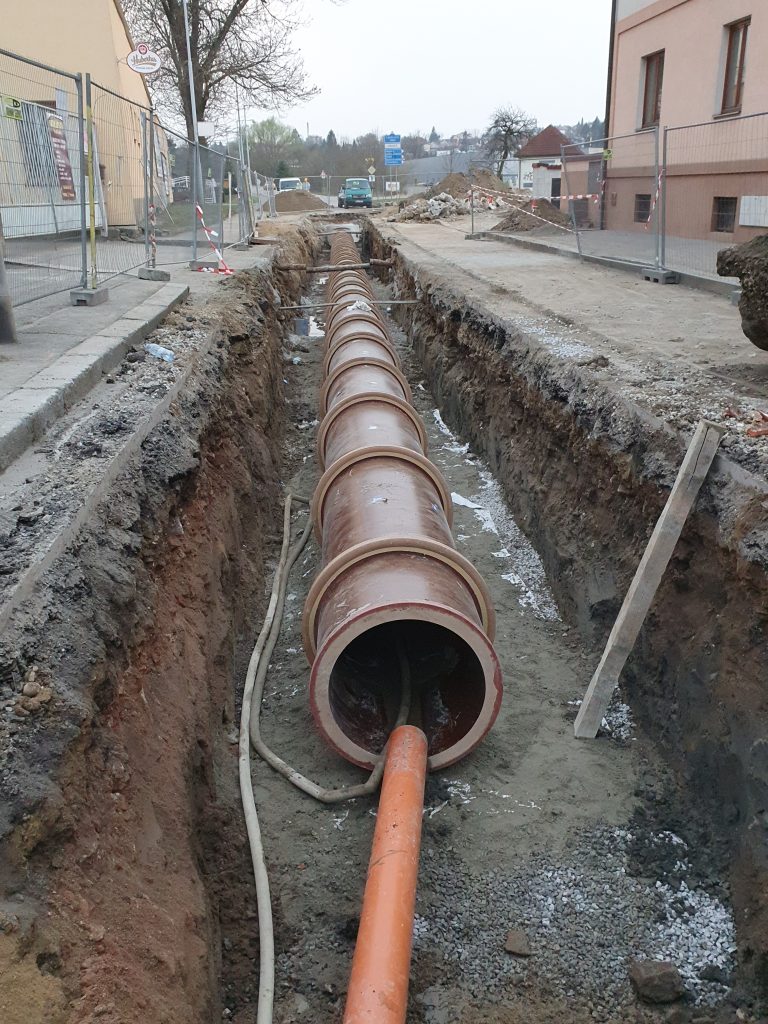 Rekonstrukce kanalizace v Písku